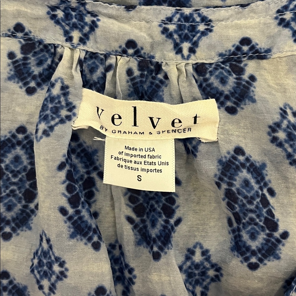 Velvet by Graham & Spencer top Sz Small - Picture 4 of 4